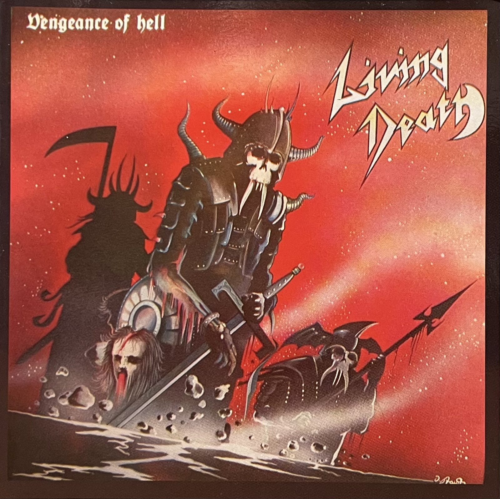 LIVING DEATH – Vengeance of Hell(1984/2007, Warhymns Records)