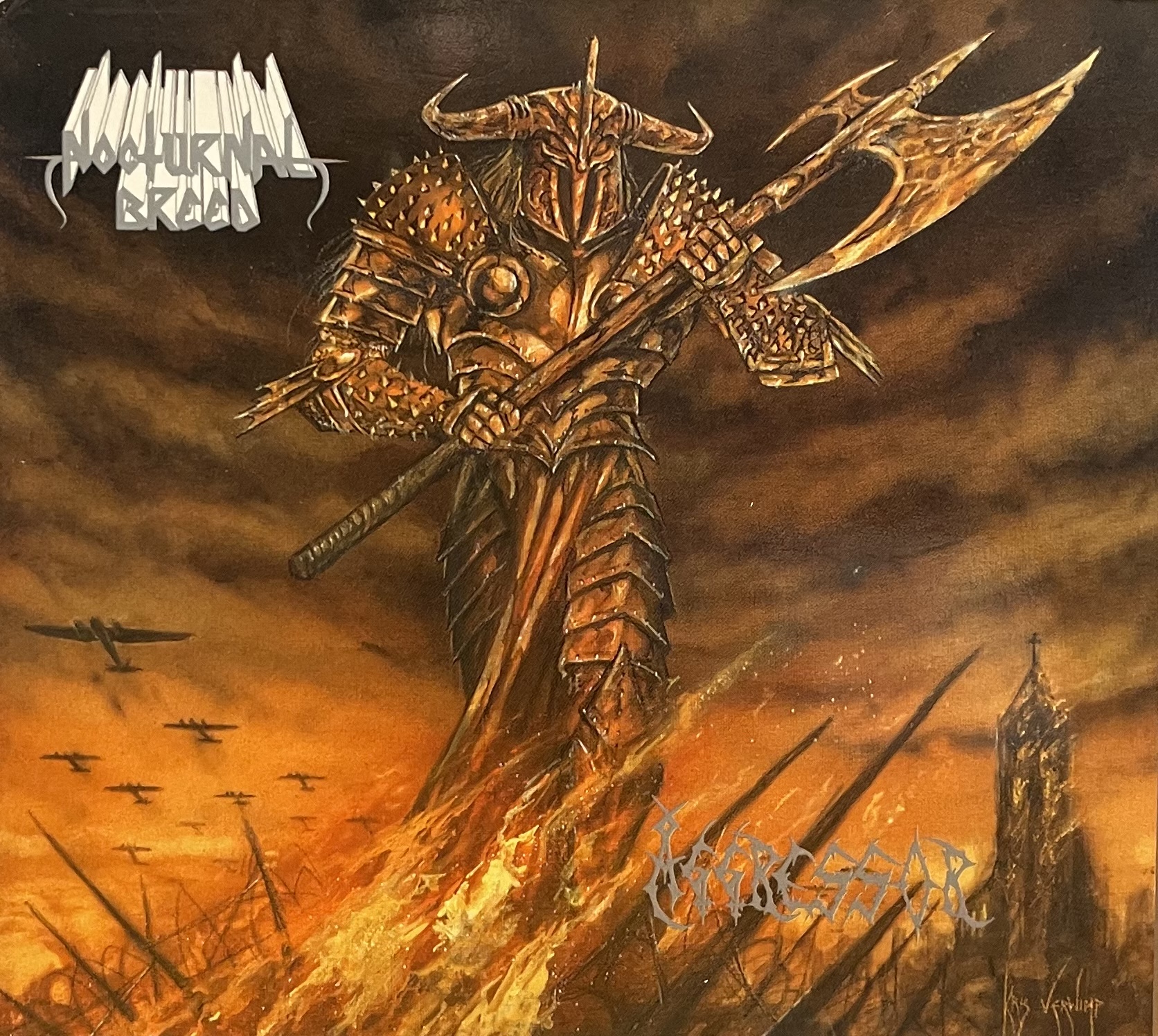 NOCTURNAL BREED – Aggressor(1997, Hammerheart Records)