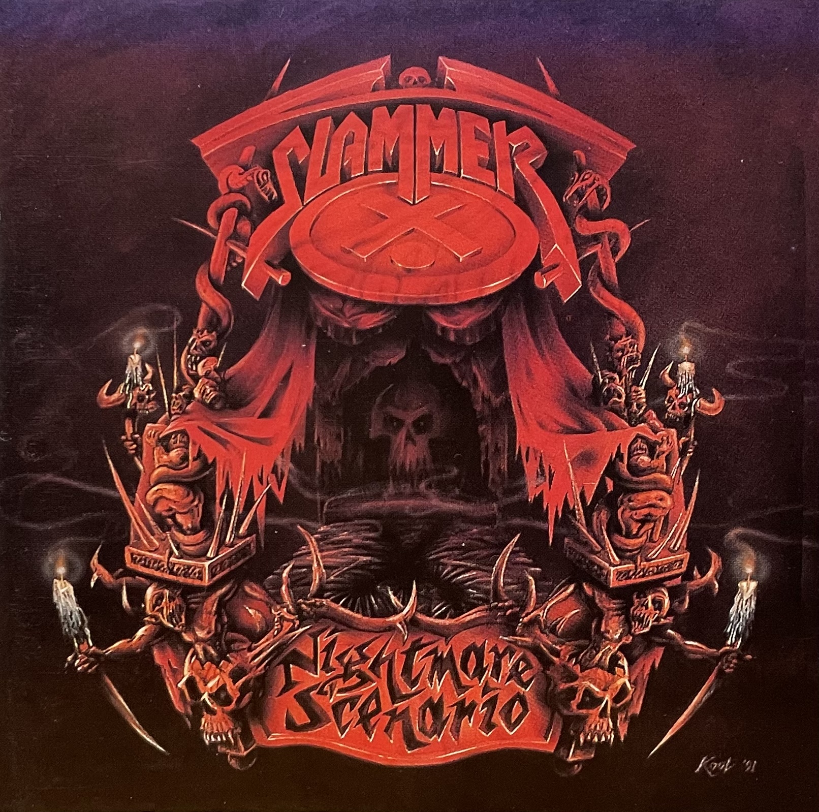 SLAMMER – Nightmare Scenario(1991/1993, Metal Force)