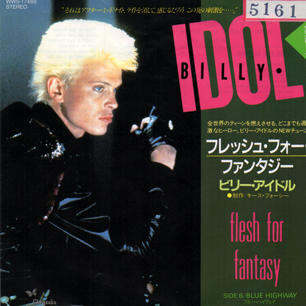 BILLY IDOL – Flesh For Fantasy(1984, Chrysalis)