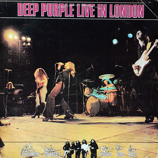 DEEP PURPLE – Live In London(1983, Oasis)