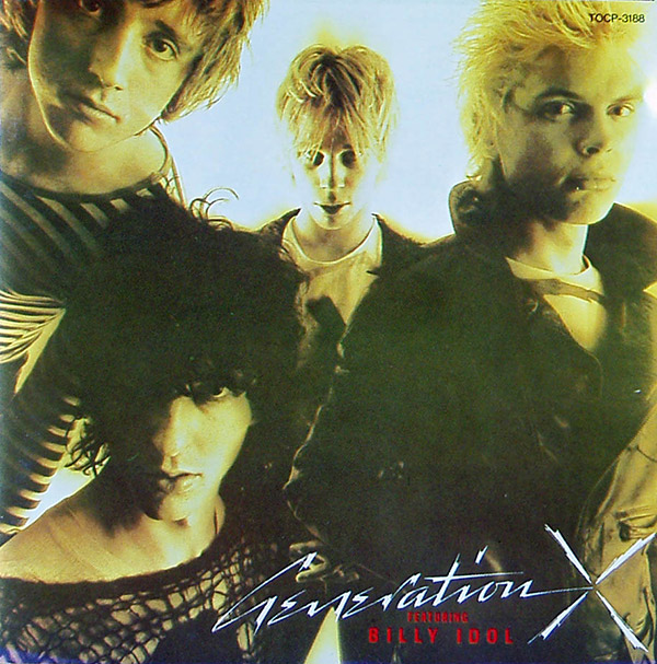 GENERATION X featuring BILLY IDOL – S/T(1978/1995, Chrysalis)