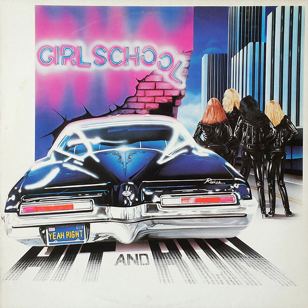 GIRLSCHOOL – Hit And Run(1981, Bronze)