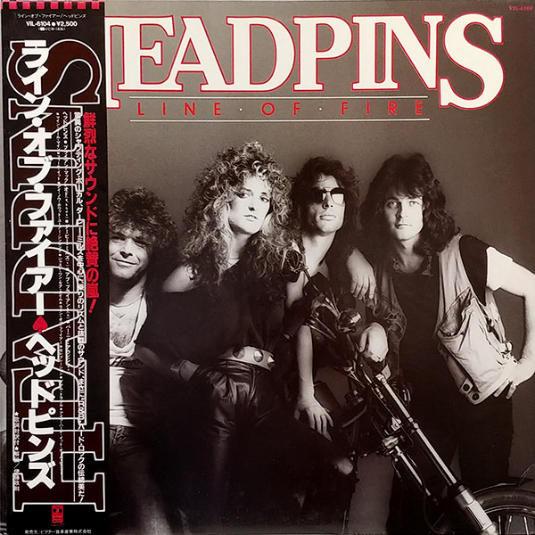 HEADPINS – Line Of Fire(1984, Victor)