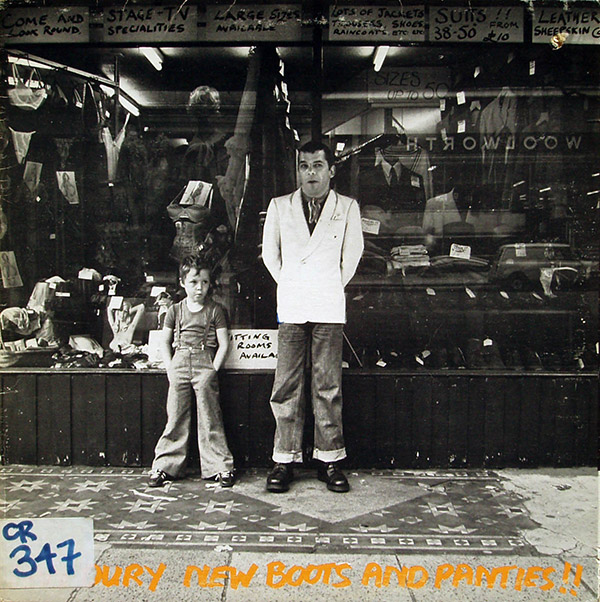 IAN DURY – New Boots And Panties(1977, Stiff)