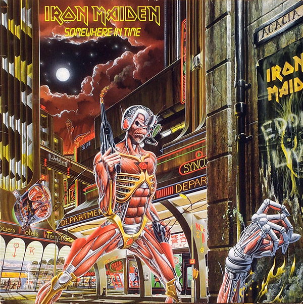 IRON MAIDEN – Somewhere In Time(1986, Capitol)