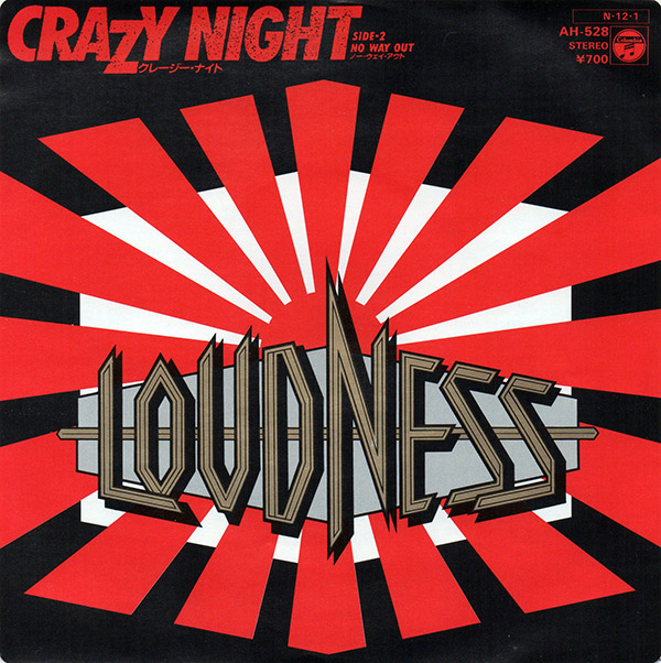 LOUDNESS – Crazy Night(1984, Columbia)