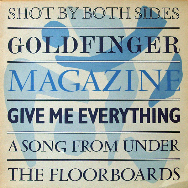 MAGAZINE – Shot By Both Sides 4 Track EP(1983, Virgin)