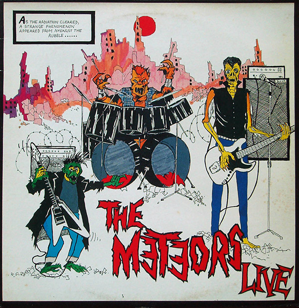 THE METEORS – The Meteors Live(1985, Dojo)