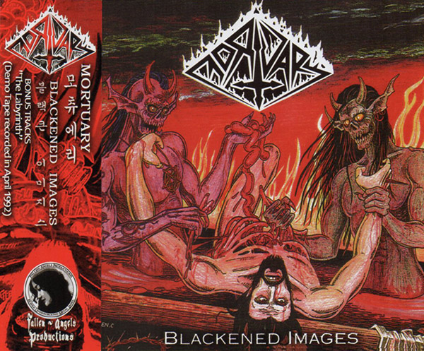 MORTUARY – Blackened Images(1991/2022, Fallen-Angels Productions)