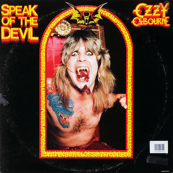 OZZY OSBOURNE – Speak Of The Devil(1982, Jet)