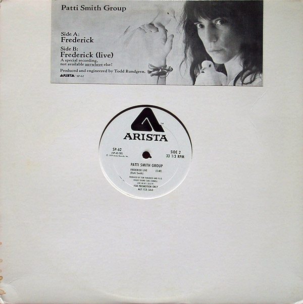 PATTI SMITH GROUP – Frederick(1979, Arista)