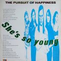 THE PURSUIT OF HAPPINESS – She’s So Young(1989, Chrysalis)