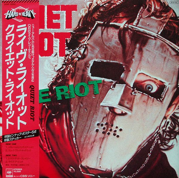 QUIET RIOT – Live Riot(1984, CBS/Sony)