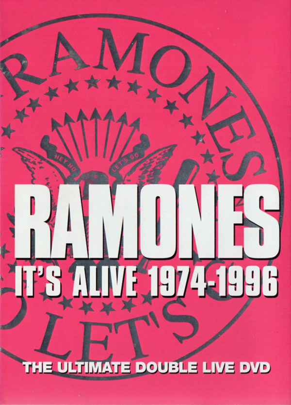 THE RAMONES – It’s Alive 1974-1996(2007, Rhino Home Video)