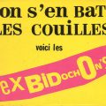 SEX BIDOCHON’S – On S’en Bat Les Couilles  Voici les Sex Bidochon’s(1988/1990, Mantra)