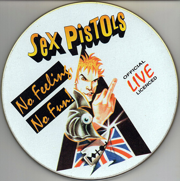 THE SEX PISTOLS – No Feeling, No Fun! Official Live Liscenced(1996, Tring International Plc.)