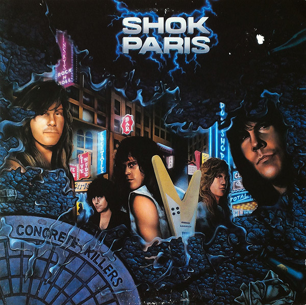 SHOK PARIS – Concrete Killers(1989, I.R.S. Metal)