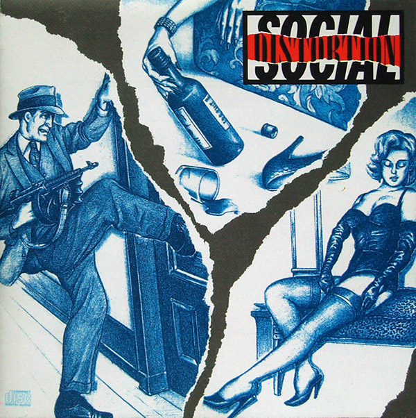 SOCIAL DISTORTION – S/T(1990, CBS)