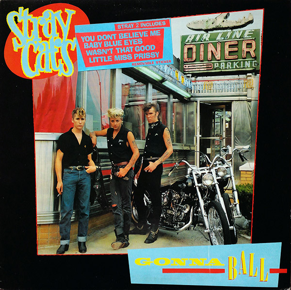 STRAY CATS – Gonna Ball(1981, Arista)