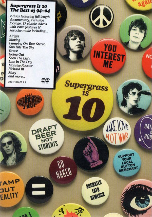 SUPERGRASS – Supergrass Is 10 The Best Of 94-04(2004, EMI Records)