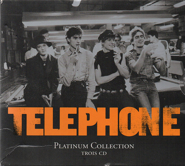 TÉLÉPHONE – Platinum Collection Trios CD(2004, EMI Music France)