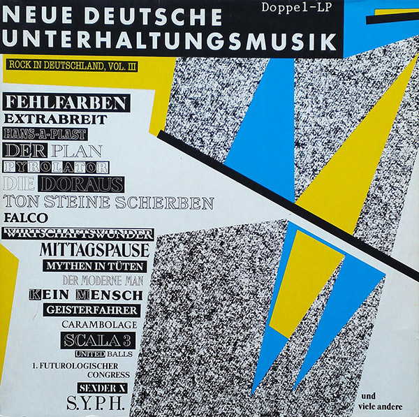 V/A – Neue Deutsche Unterhaltungsmusik(Rock In Deutschland Volume III)(1982, Teldec)