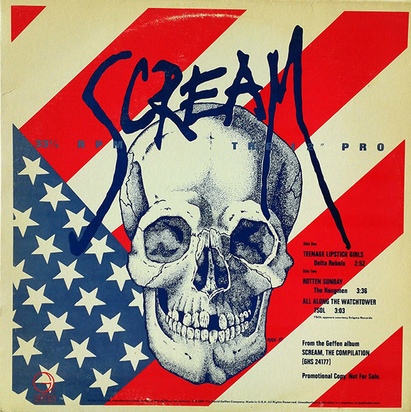 V/A – Scream The 12″ Pro(1987, David Geffen Company)