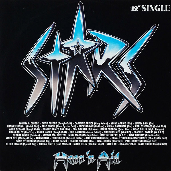 HEAR’N AID – Stars 12″ Single(1986, Phonogram)